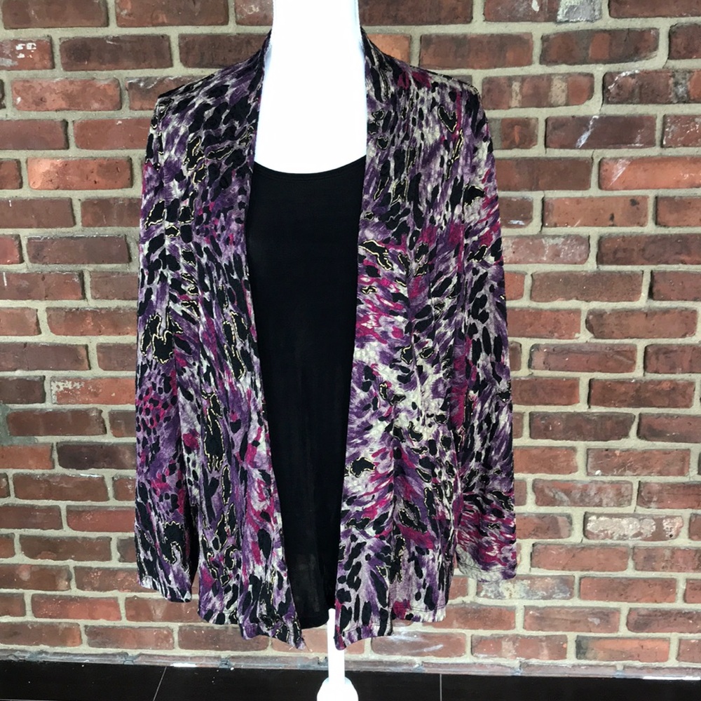 Blouse with attached jacket